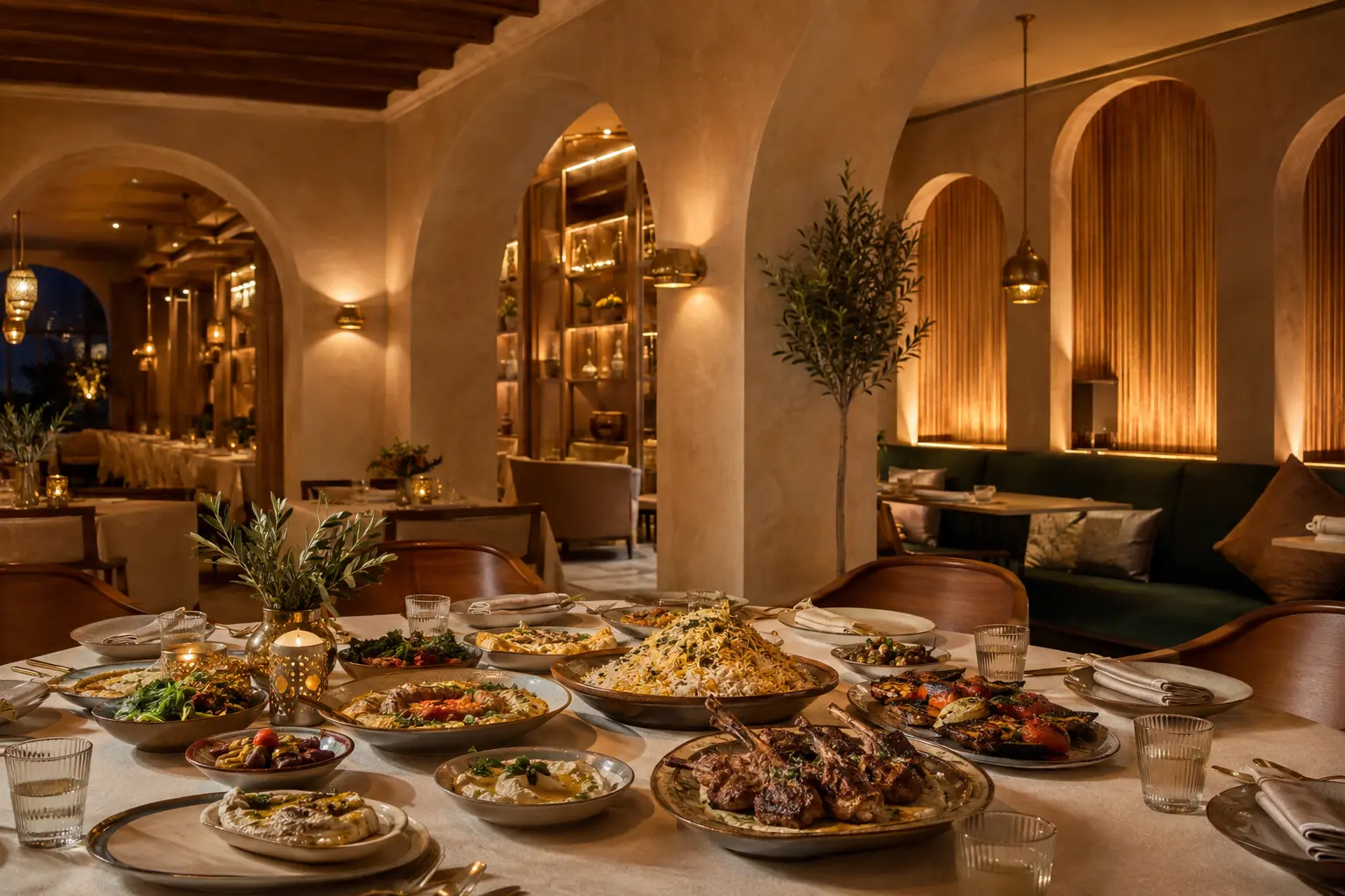Restaurant interior